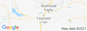 Taounate map